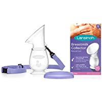 Colector de leche materna de Lansinoh. Recoge la última gota de leche materna cuando se está amamantando del otro pecho…